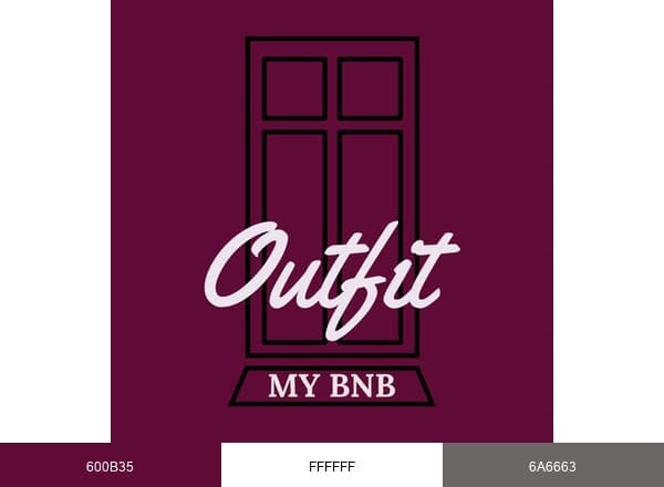 Outfit My BNB brand color palette