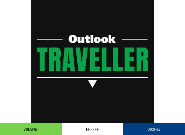 Outlook Traveller brand color palette