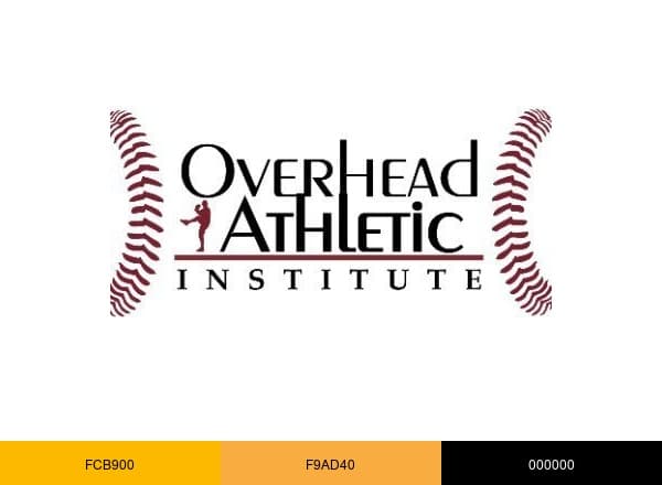 Overhead Athletic Institute brand color palette