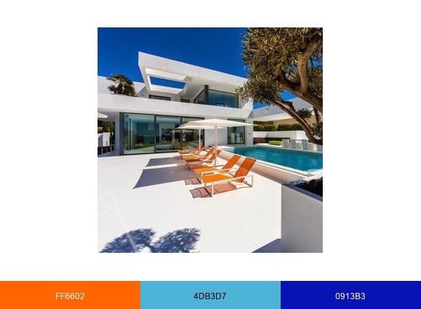 OverseasProperty brand color palette