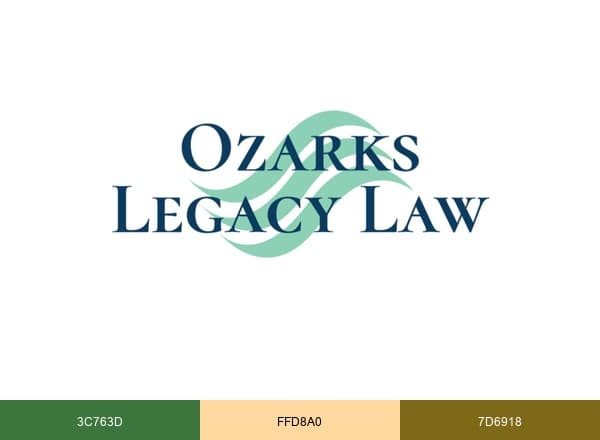 Ozarks Legacy Law brand color palette