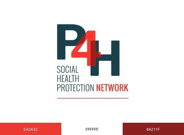 P4H Network brand color palette