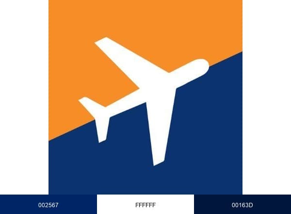 Pacific Coastal Airlines brand color palette