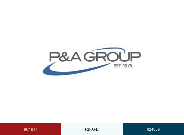 P&A Group brand color palette