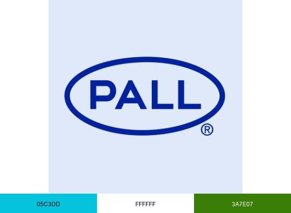 Pall Corporation brand color palette