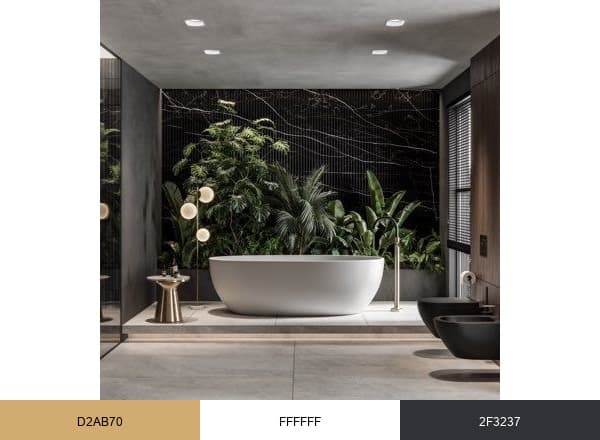 Panache Interiors brand color palette