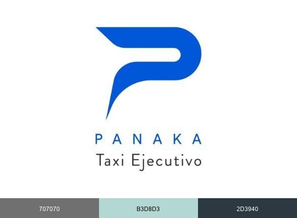 Panaka Taxi Ejecutivo brand color palette