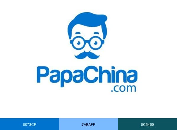 PapaChina brand color palette