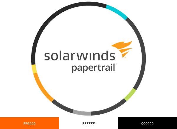 Papertrail brand color palette