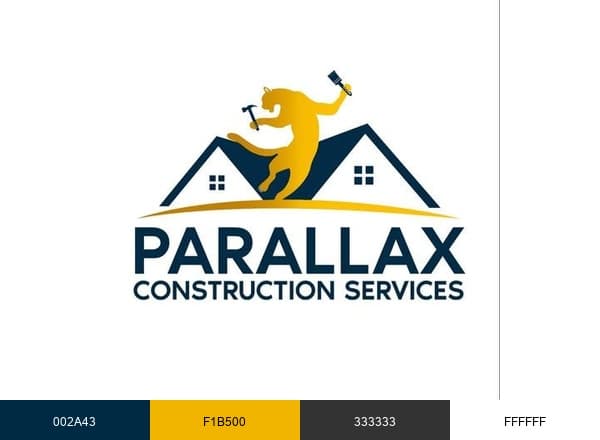 Parallax Painting brand color palette