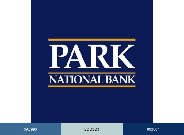 The Park National Bank brand color palette