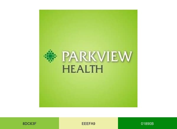 Parkview Health brand color palette