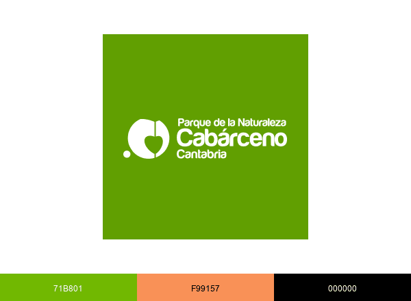 Parque de Cabárceno brand color palette