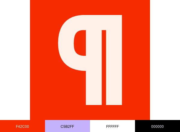 Partech brand color palette