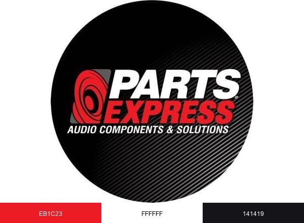 Parts Express brand color palette