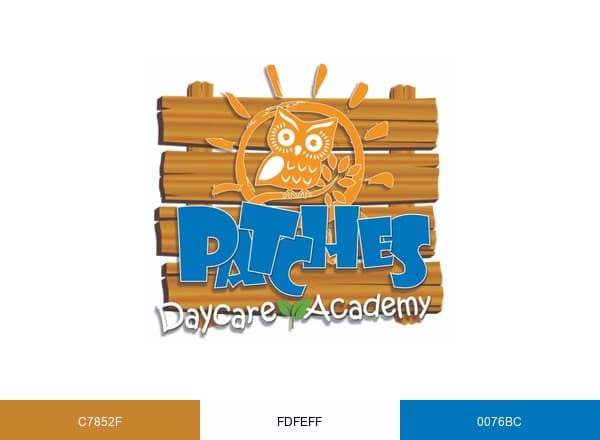Patches Academy brand color palette