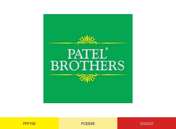Patel Brothers brand color palette