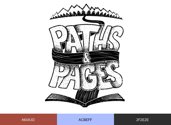 Paths & Pages brand color palette