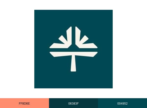 Tebra brand color palette