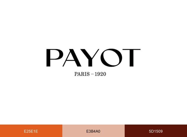 PAYOT brand color palette