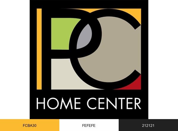 PC Home Stores brand color palette
