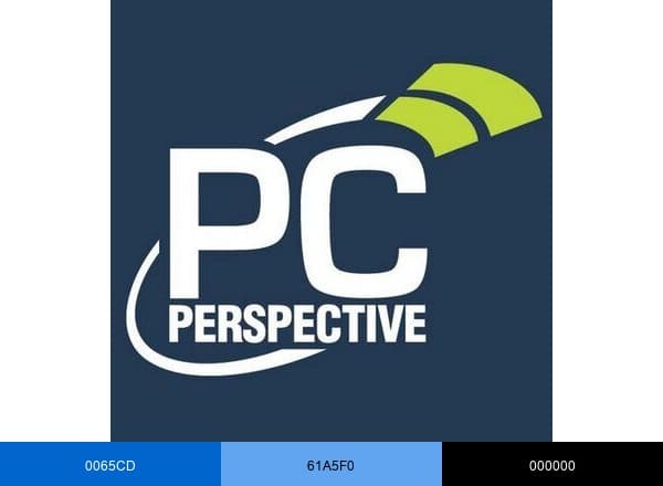 PC Perspective brand color palette