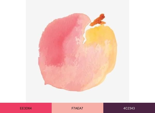 PeachMode brand color palette