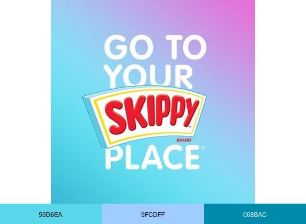 Skippy brand color palette