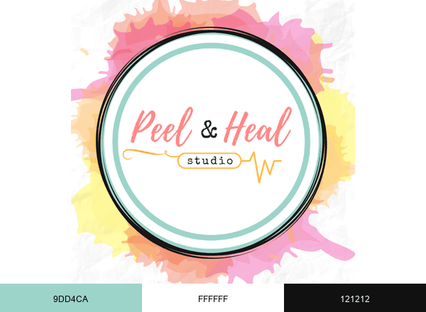 Peel & Heal Studio LLC brand color palette