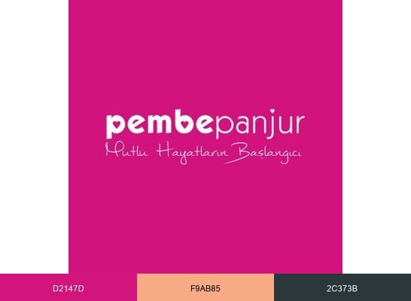 Pembe Panjur brand color palette