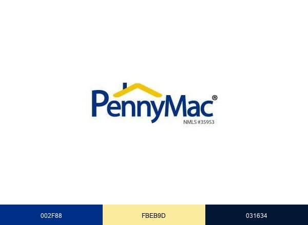 PennyMac Financial Services, Inc. brand color palette