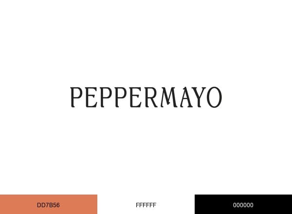 Peppermayo brand color palette