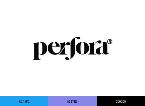 Perfora brand color palette