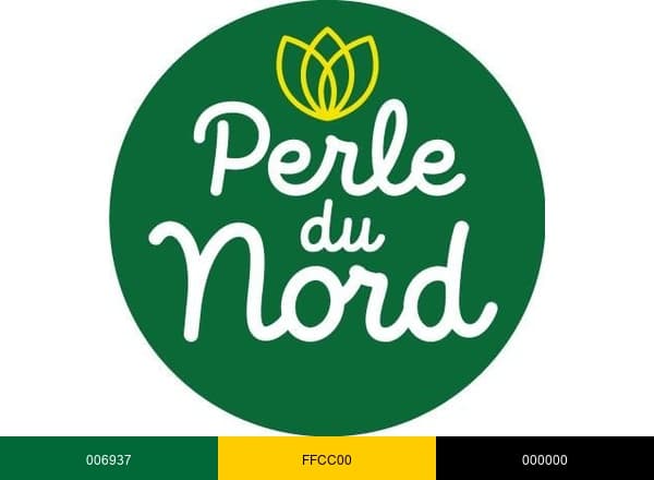 Perle du Nord brand color palette