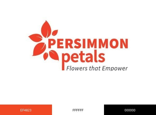 Persimmon Petals brand color palette