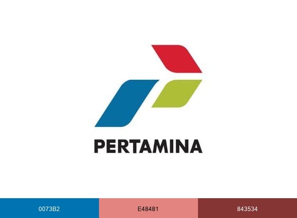 PERTAMINA brand color palette