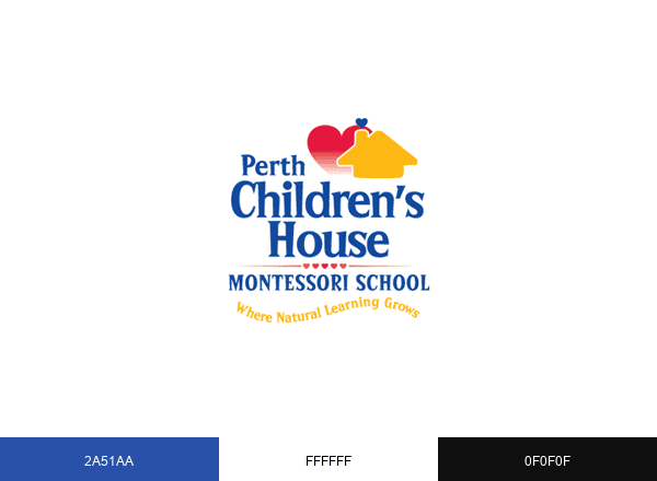 Perth Children's House brand color palette