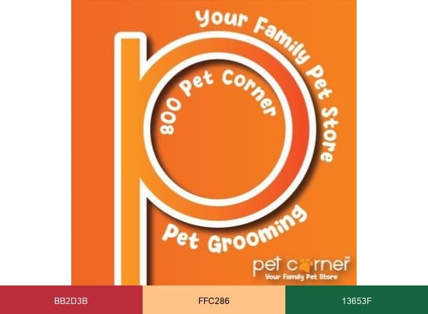 Pet Corner UAE brand color palette