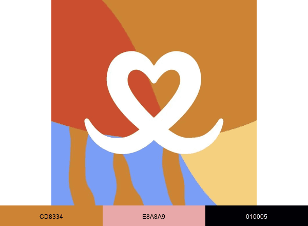 Petfolk brand color palette