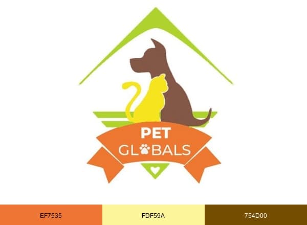 О PetGlobals brand color palette