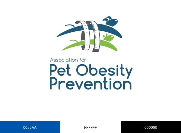 Association for Pet Obesity Prevention brand color palette