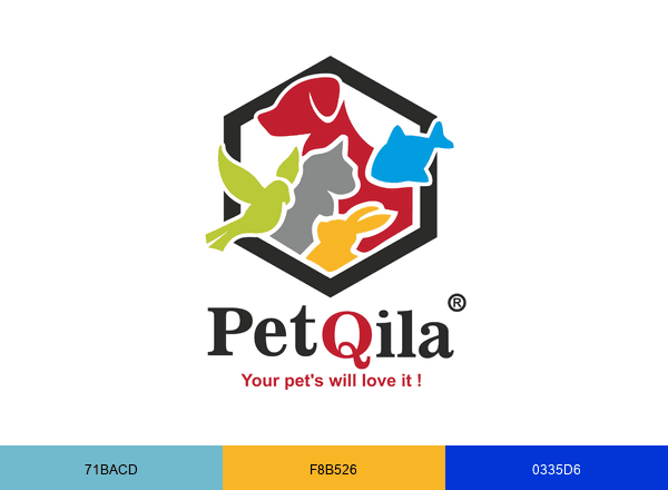 PetQila brand color palette