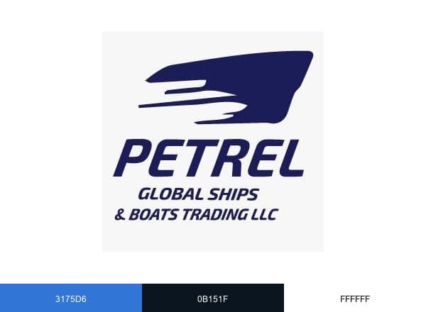Petrel Global brand color palette
