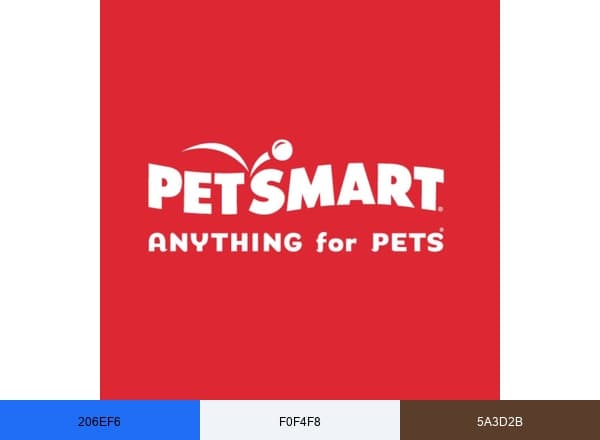 PetSmart brand color palette