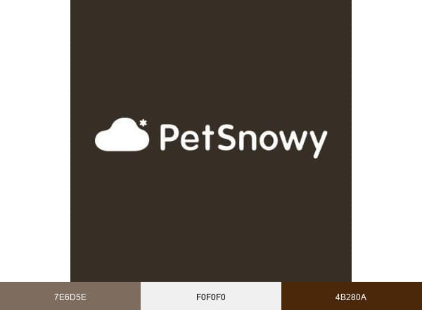 PetSnowy brand color palette