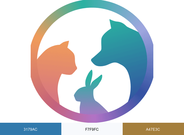 Pets on tapp brand color palette