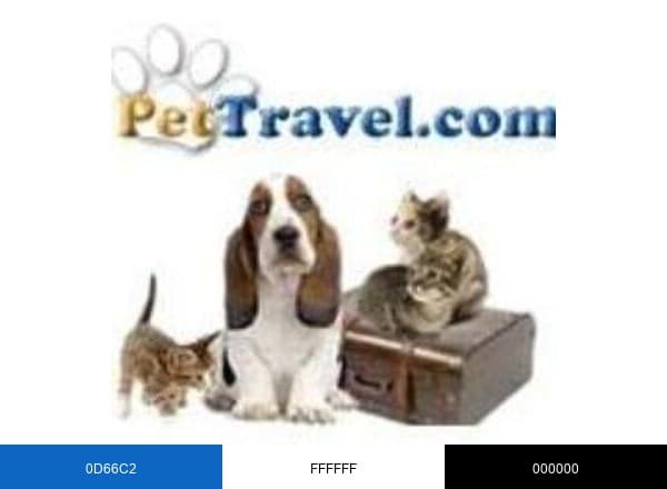 Pet Travel brand color palette