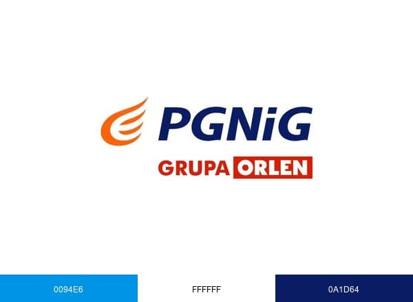 PGNiG Obrót Detaliczny sp. z o.o. brand color palette