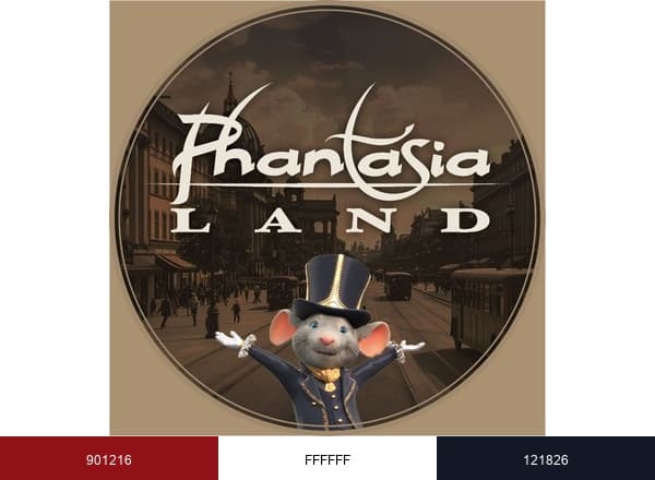 Phantasialand brand color palette