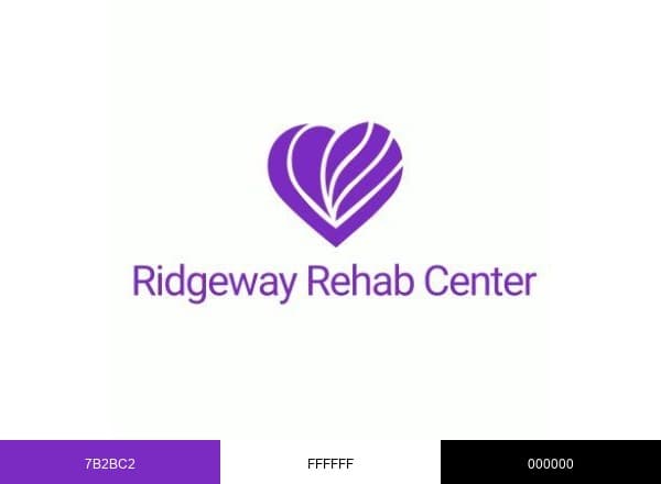 Ridgeway Rehab Center brand color palette